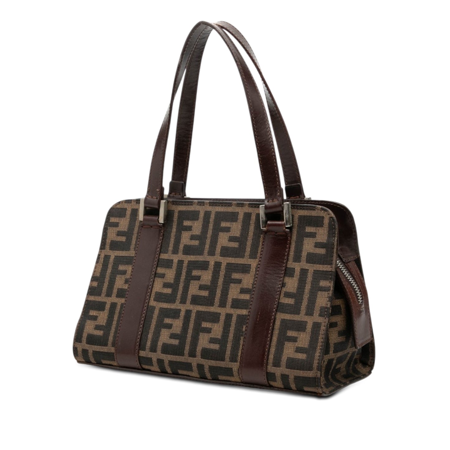 Fendi Zucca Canvas Handbag