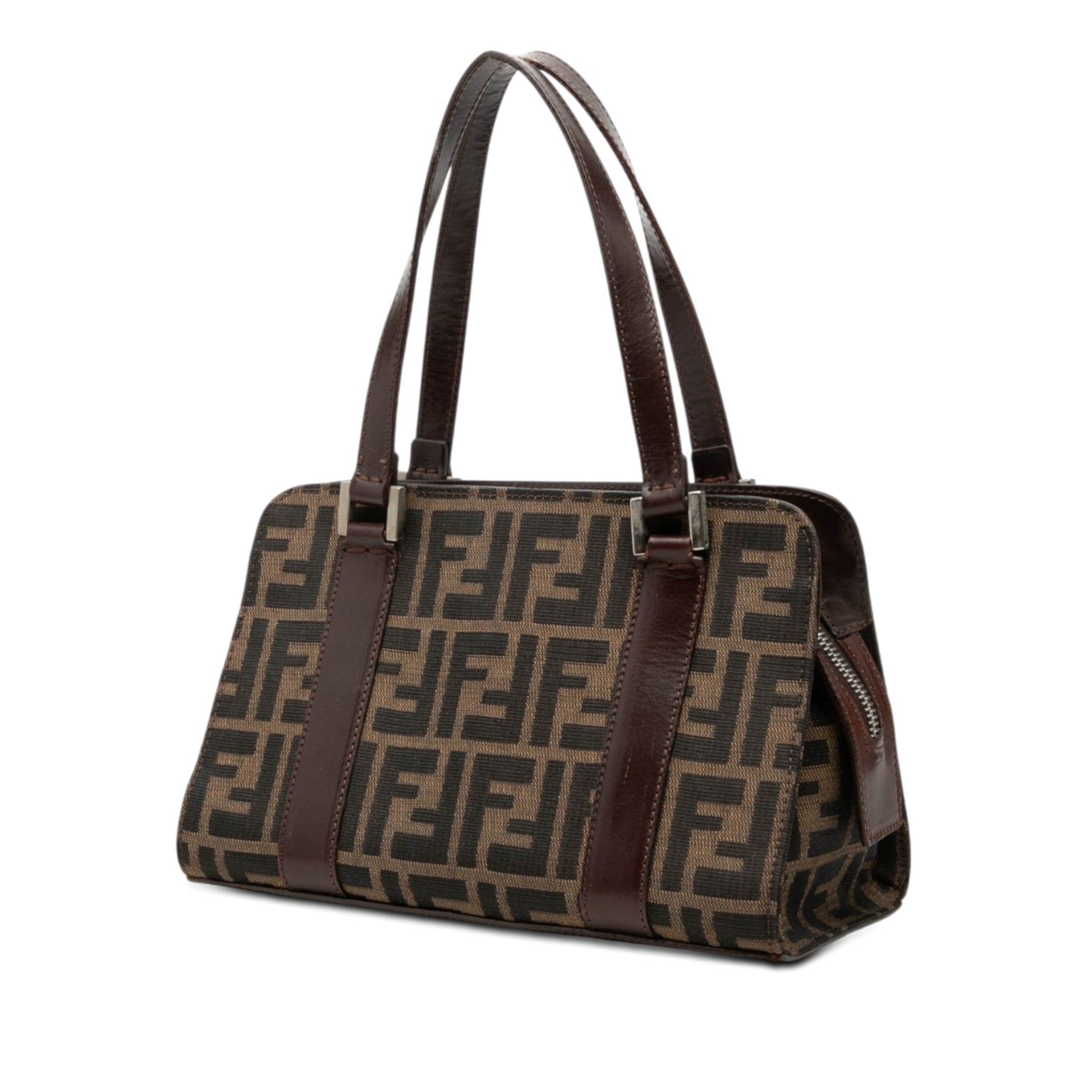 Fendi Zucca Canvas Handbag