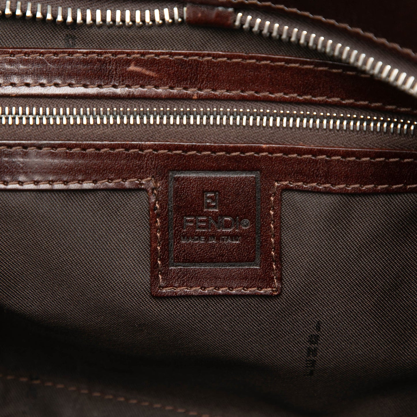 Fendi Zucca Canvas Handbag
