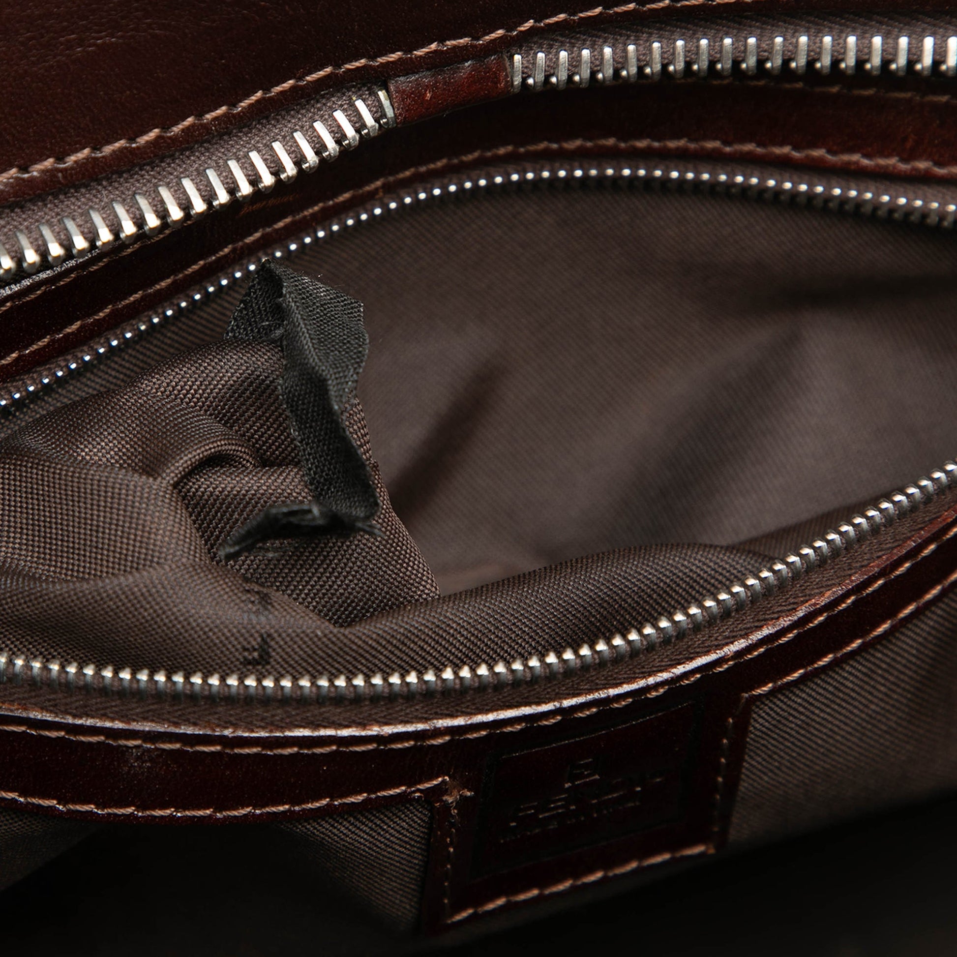 Fendi Zucca Canvas Handbag