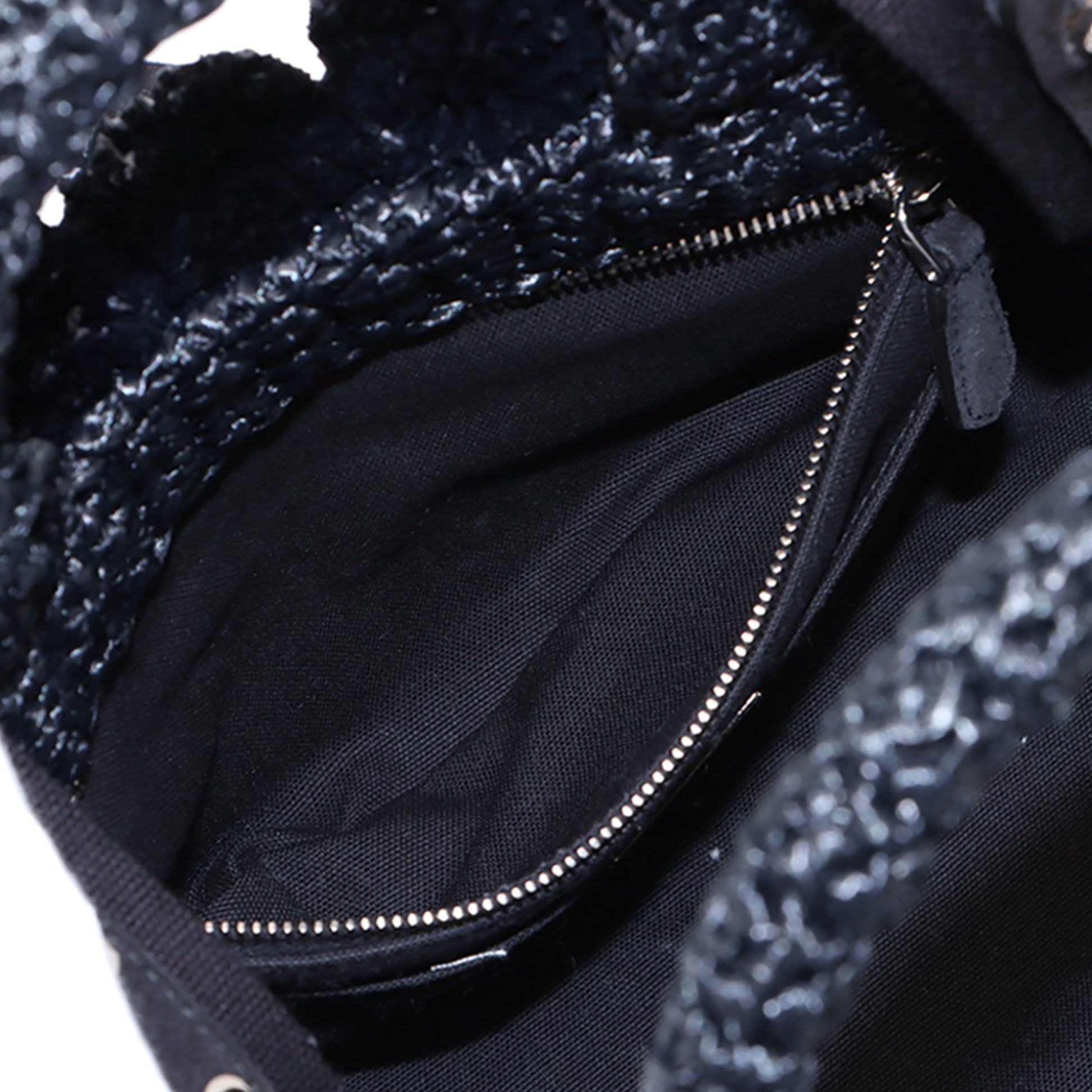 Prada Small Raffia Pompom Satchel