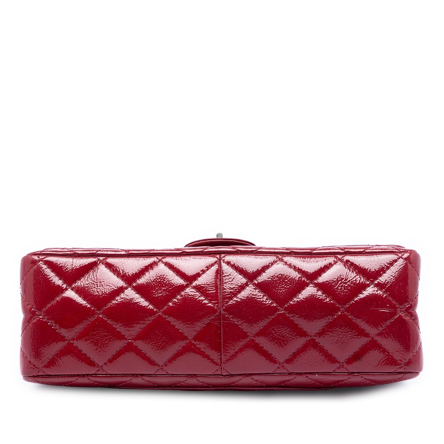 Chanel Quilted Crinkled Patent Reissue 2.55 Double Flap 226
