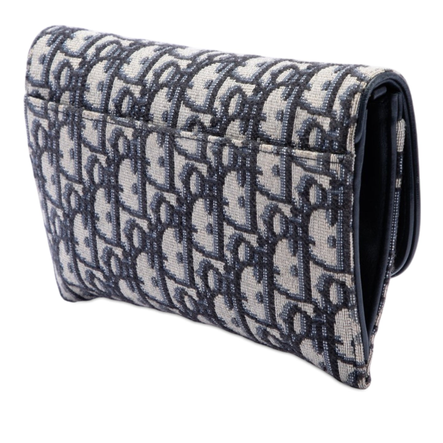 Dior Oblique Canvas Saddle Wallet On Chain