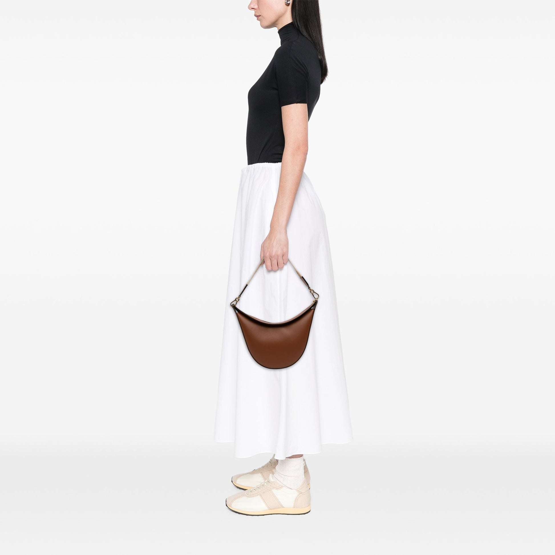LOEWE Small Leather Luna Hobo