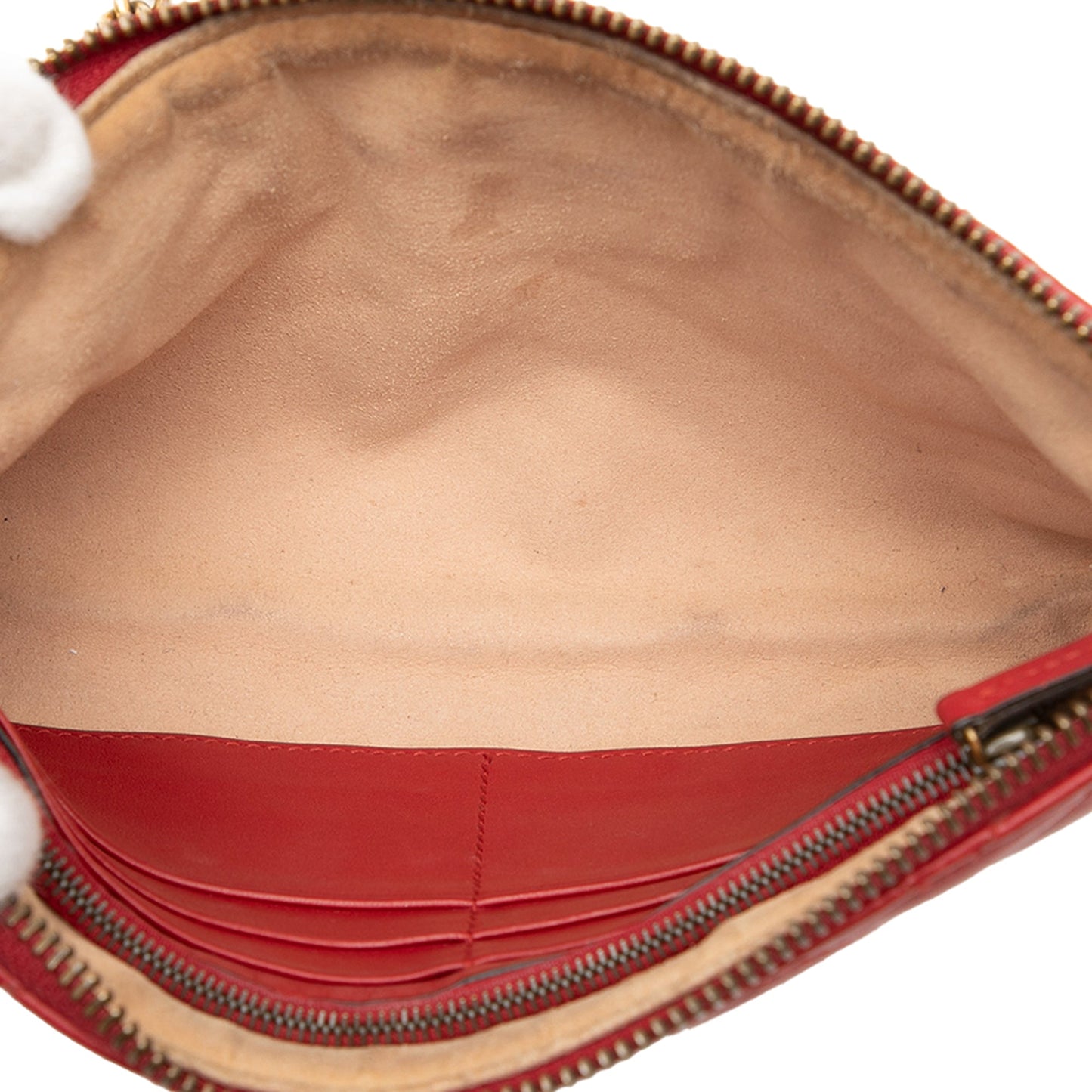 Gucci Mini GG Marmont Matelasse Leather Wallet On Chain