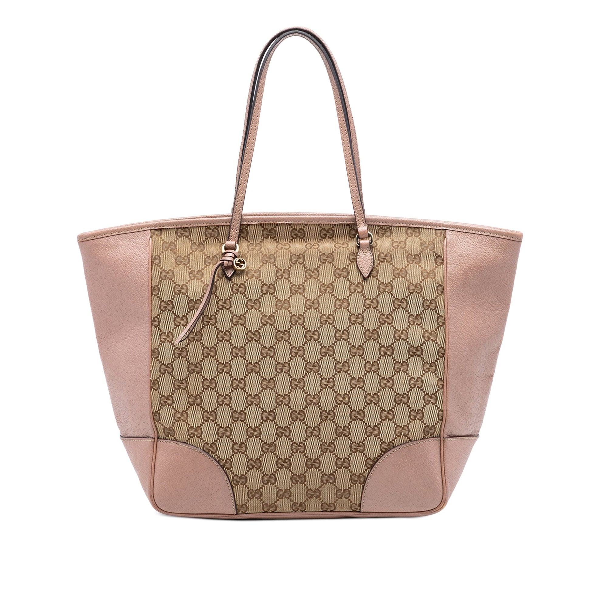 Gucci GG Canvas and Leather Bree Tote