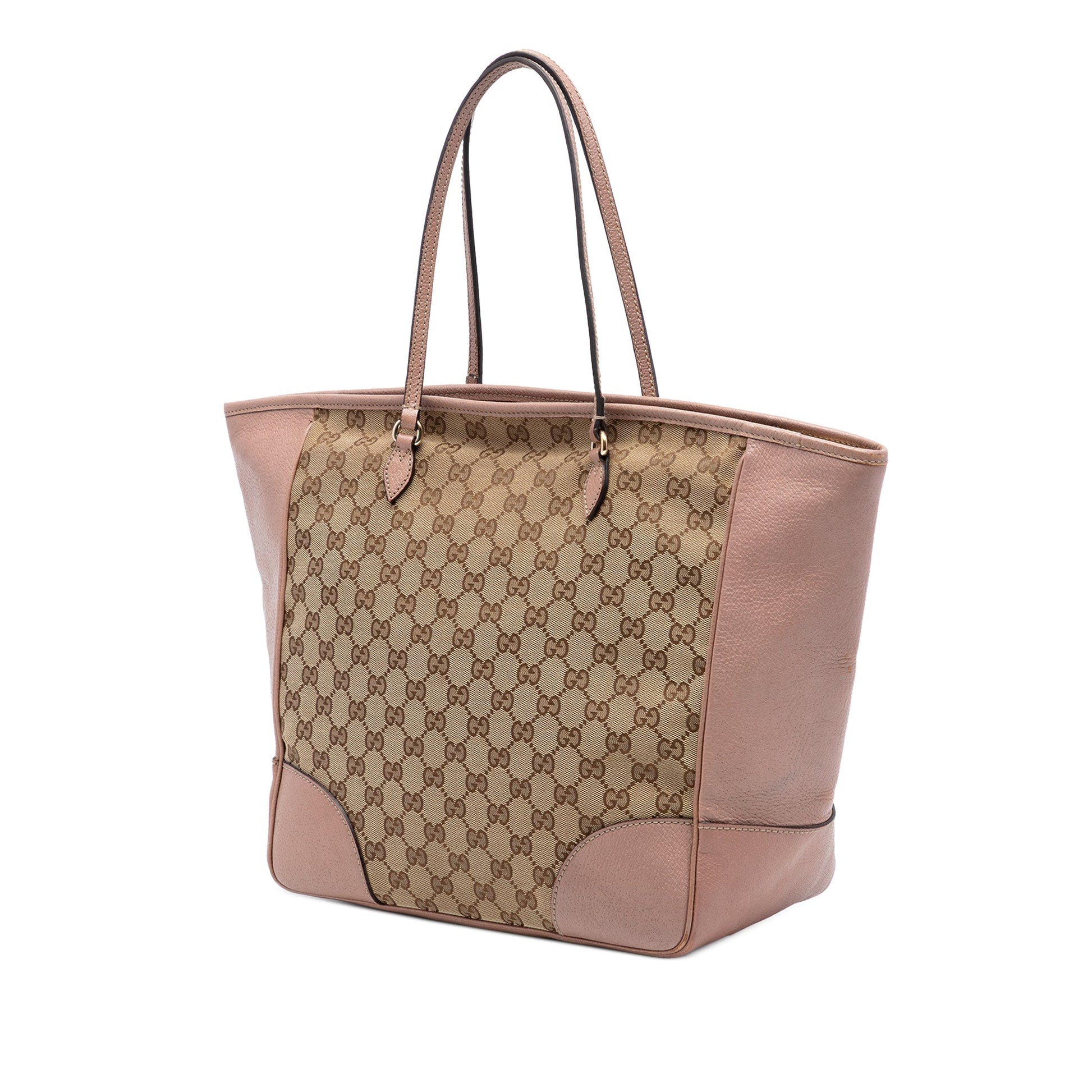 Gucci GG Canvas and Leather Bree Tote