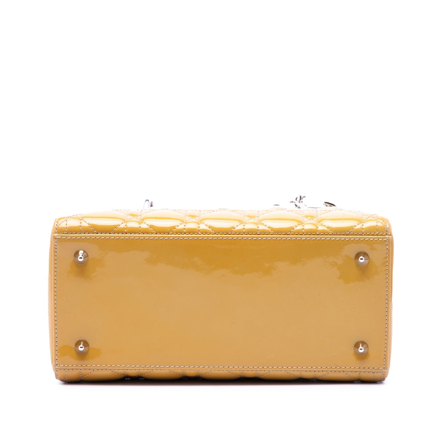 Dior Medium Patent Cannage Lady Dior