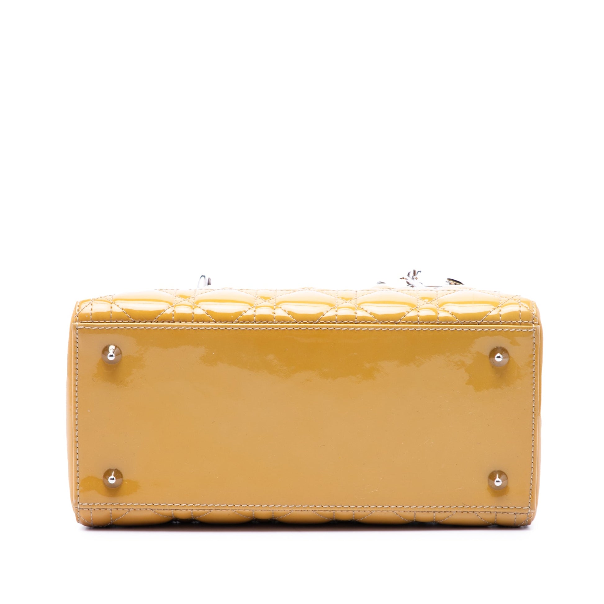 Dior Medium Patent Cannage Lady Dior