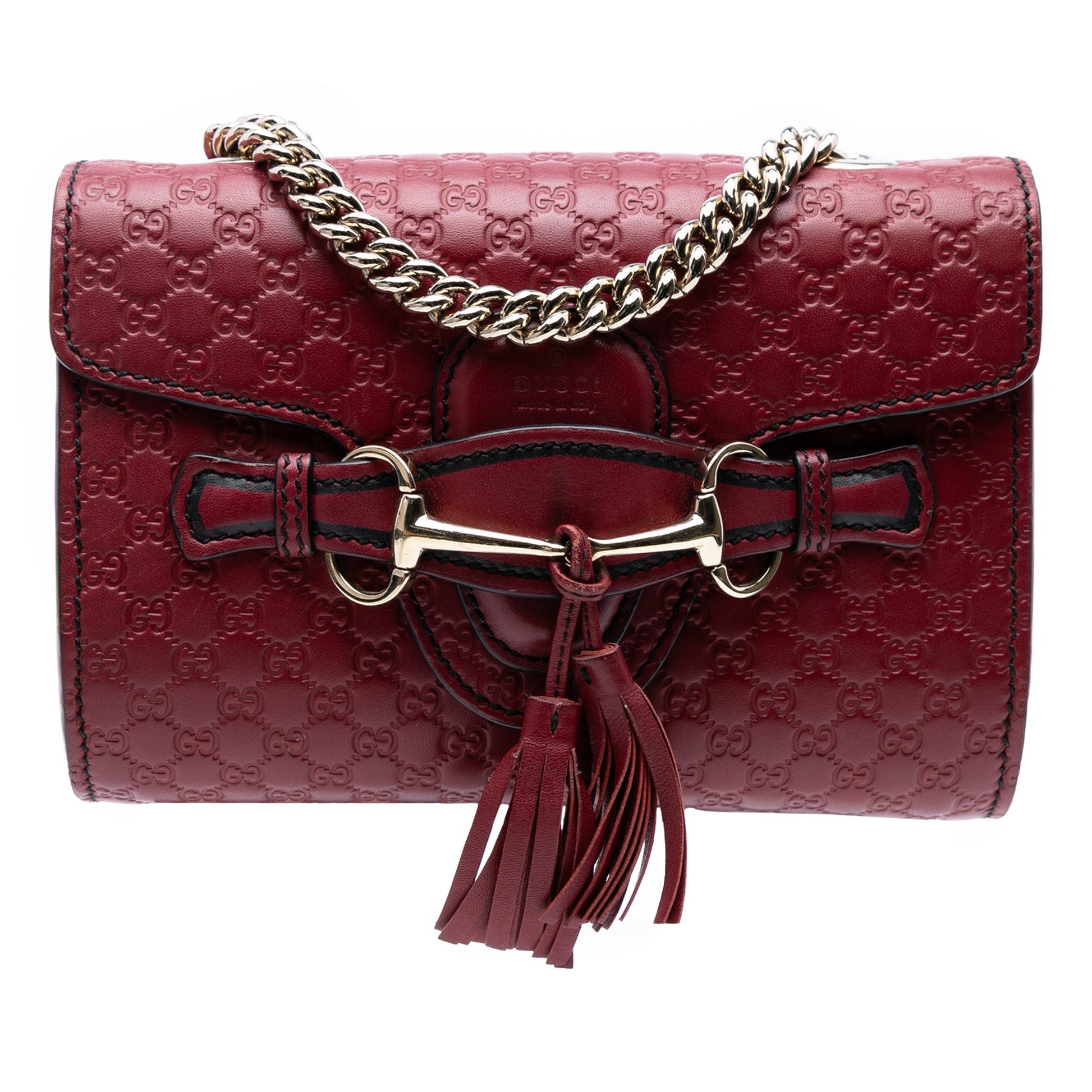 Gucci Mini Microguccissima Emily Crossbody