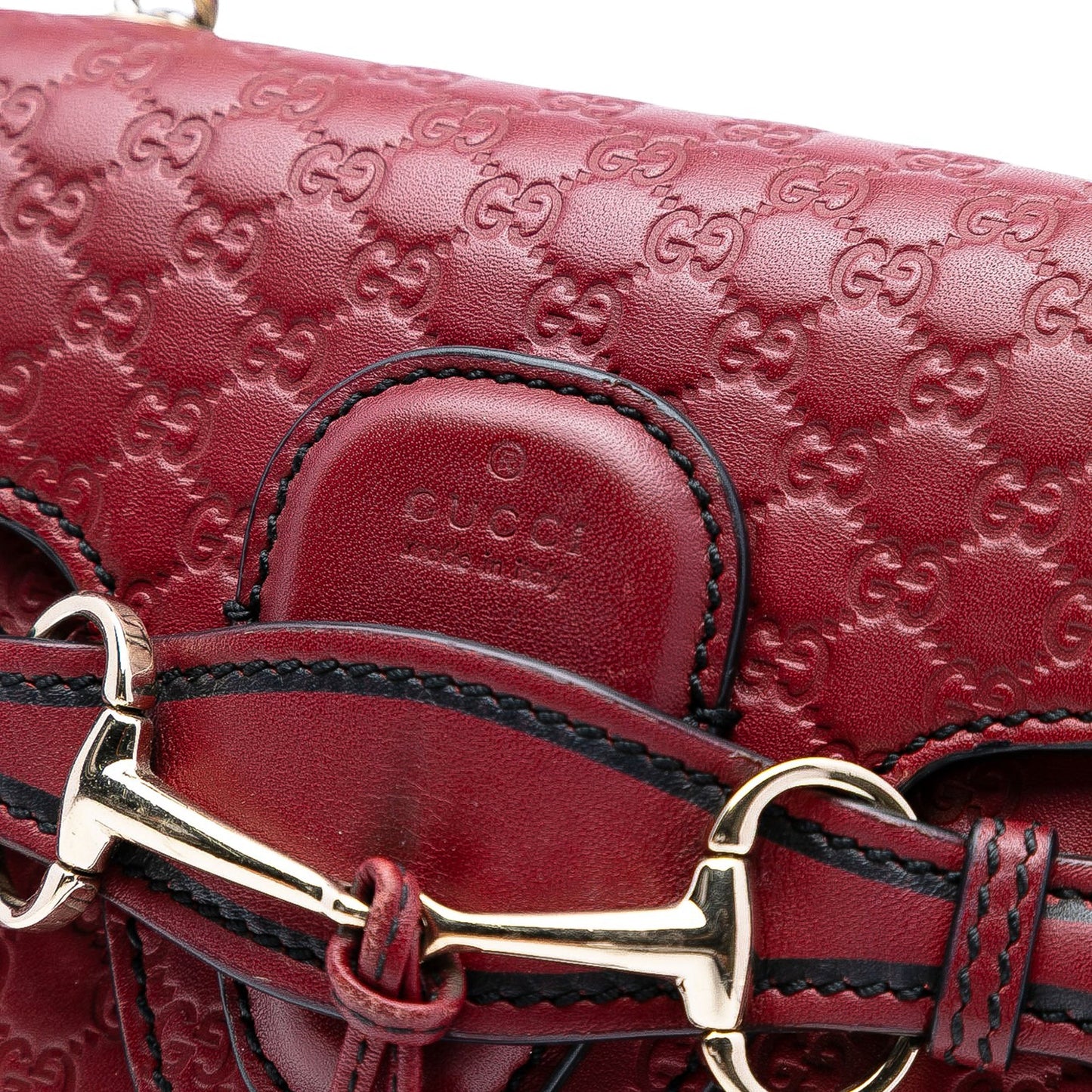 Gucci Mini Microguccissima Emily Crossbody