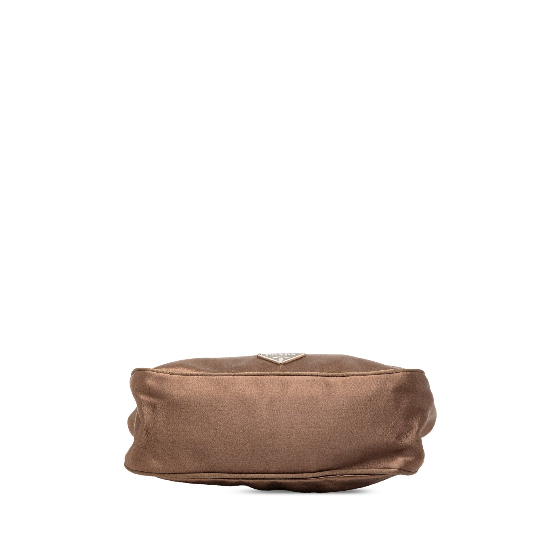Prada Satin Kiss Lock Handbag