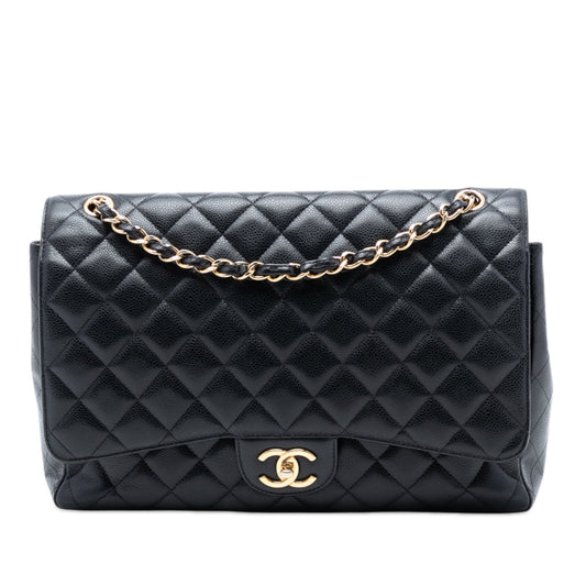 Chanel Maxi Classic Caviar Double Flap