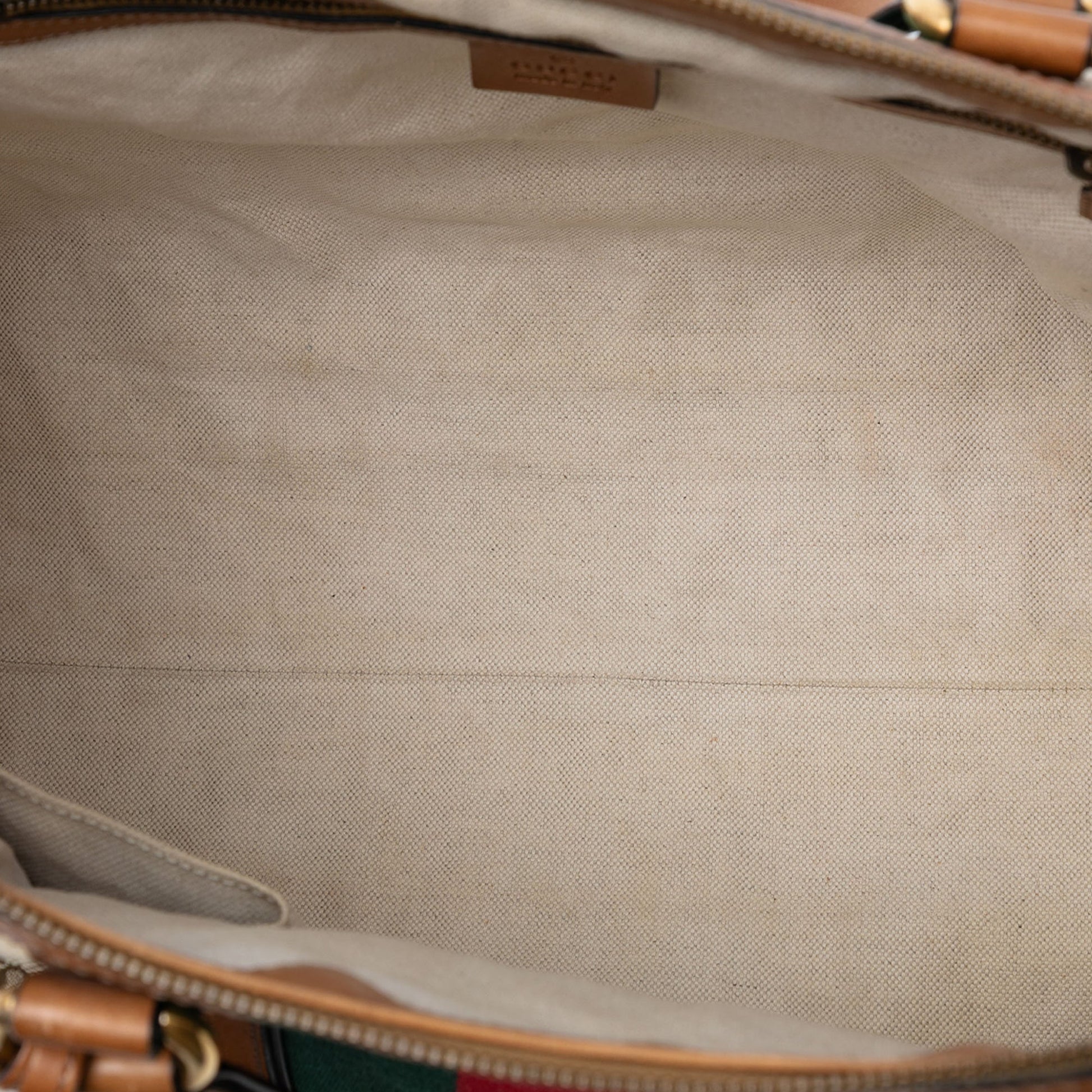 Medium GG Canvas Web Rania Top Handle Bag