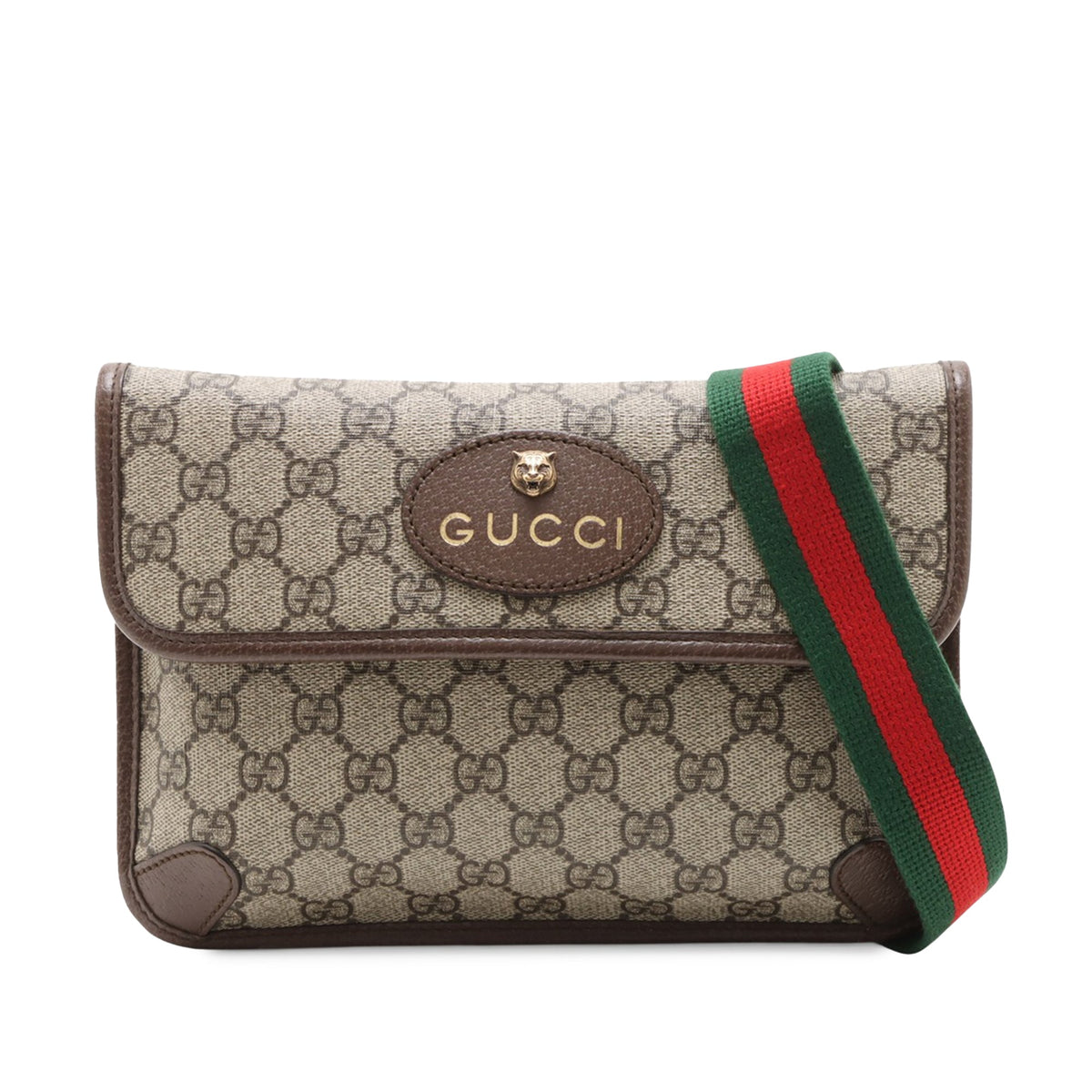 Gucci GG Supreme Web Neo Vintage Belt Bag