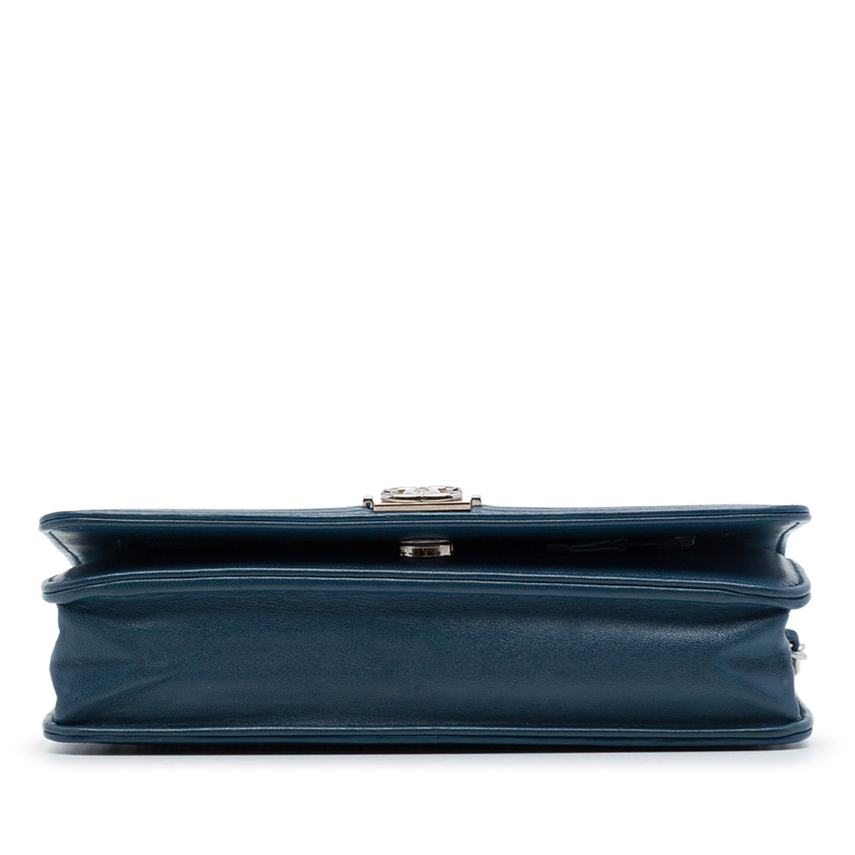 Chanel Crystal Embellished Lambskin Boy Wallet On Chain