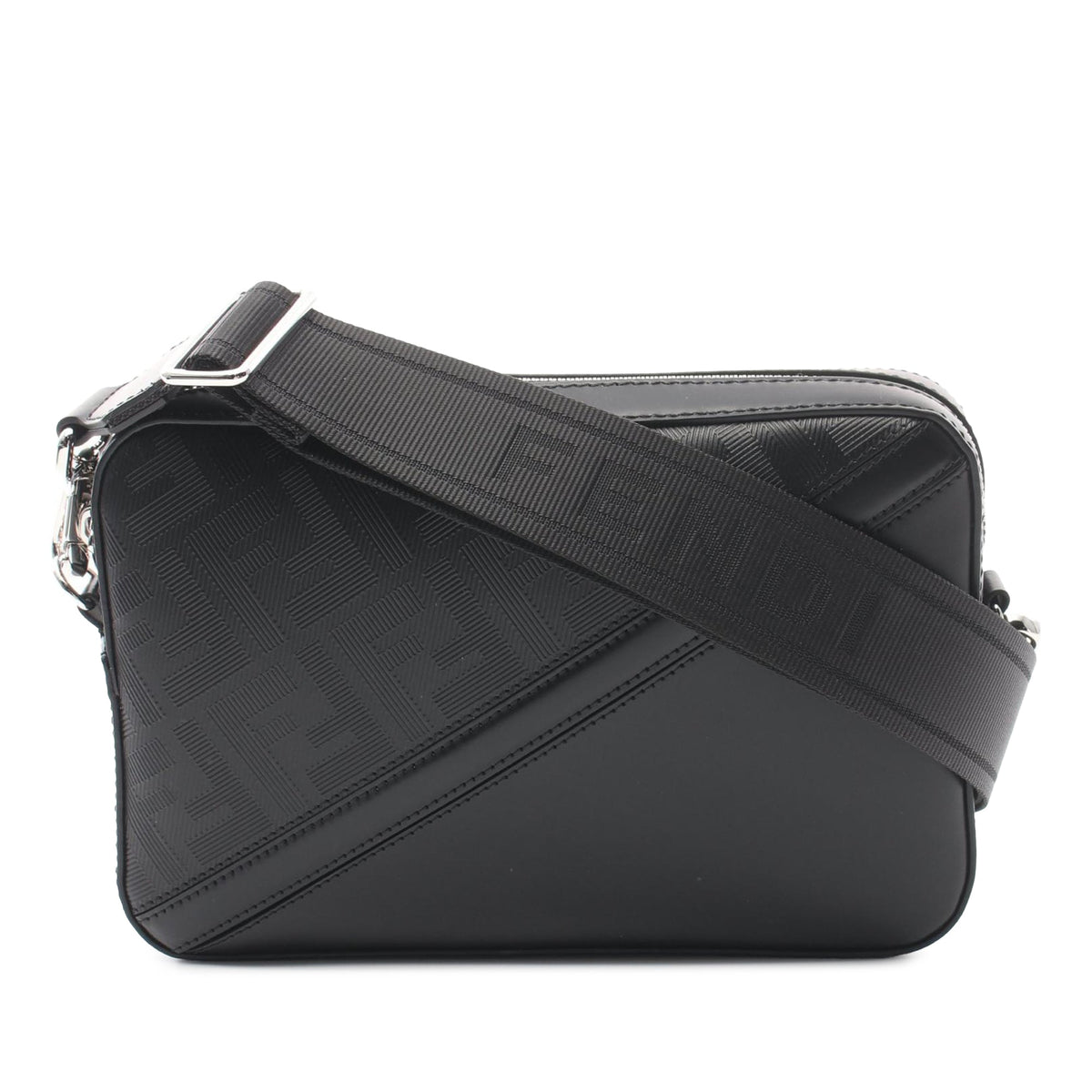 Fendi Fendi Diagonal Camera Case Crossbody Bag