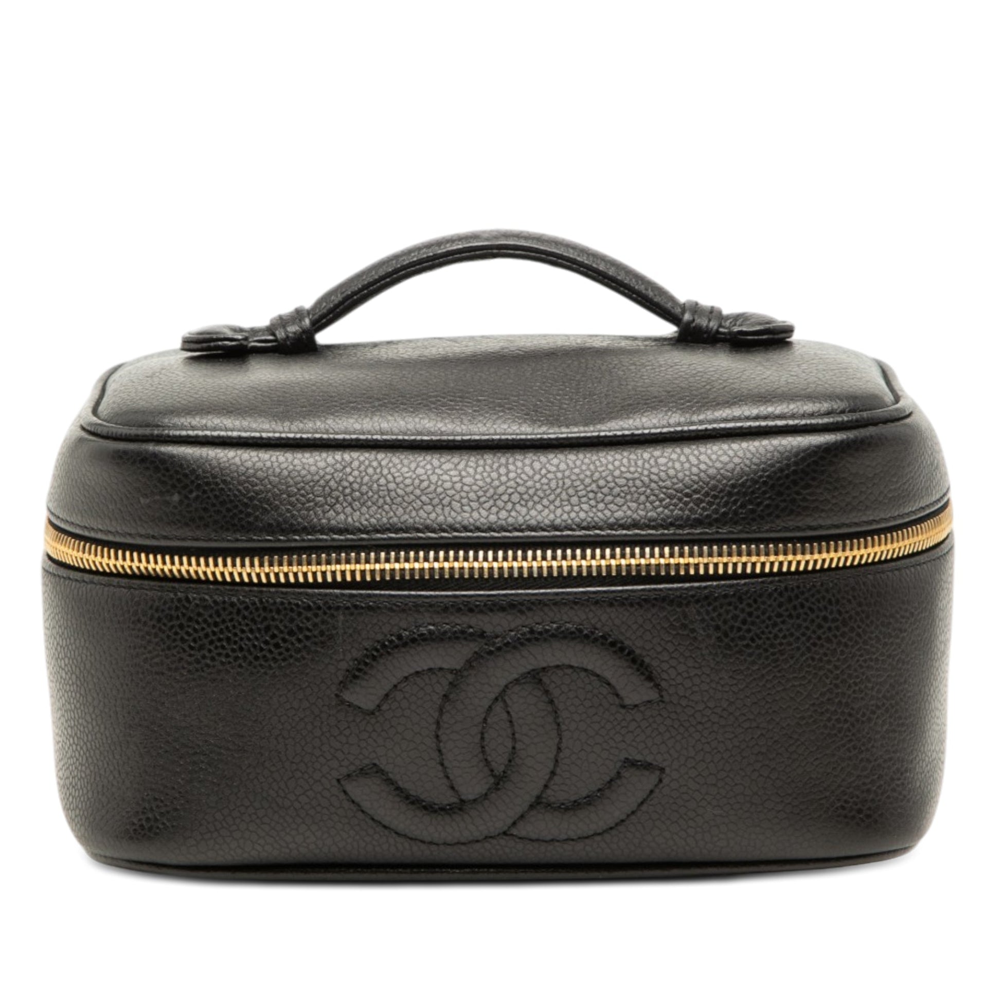Chanel CC Caviar Vanity Case