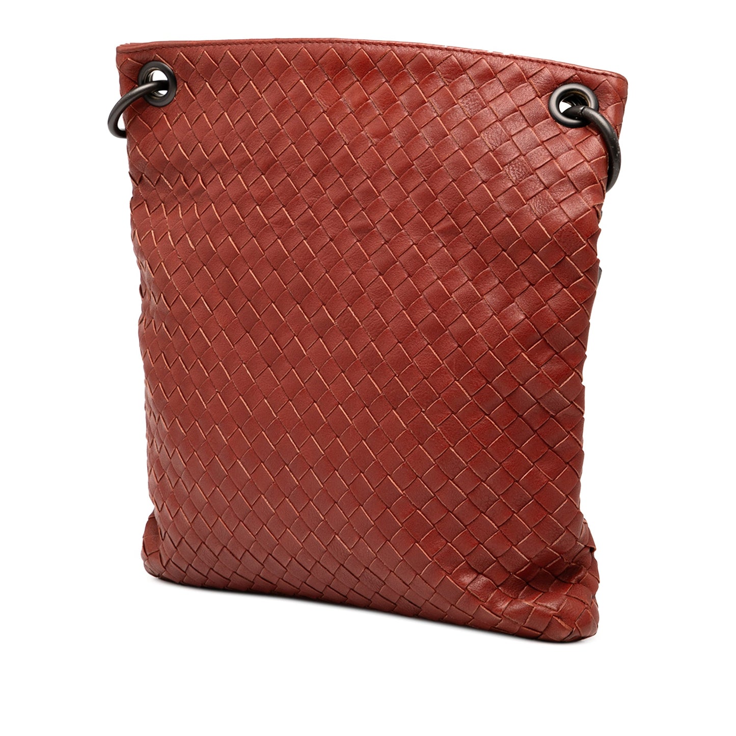Bottega Veneta Leather Intrecciato Crossbody