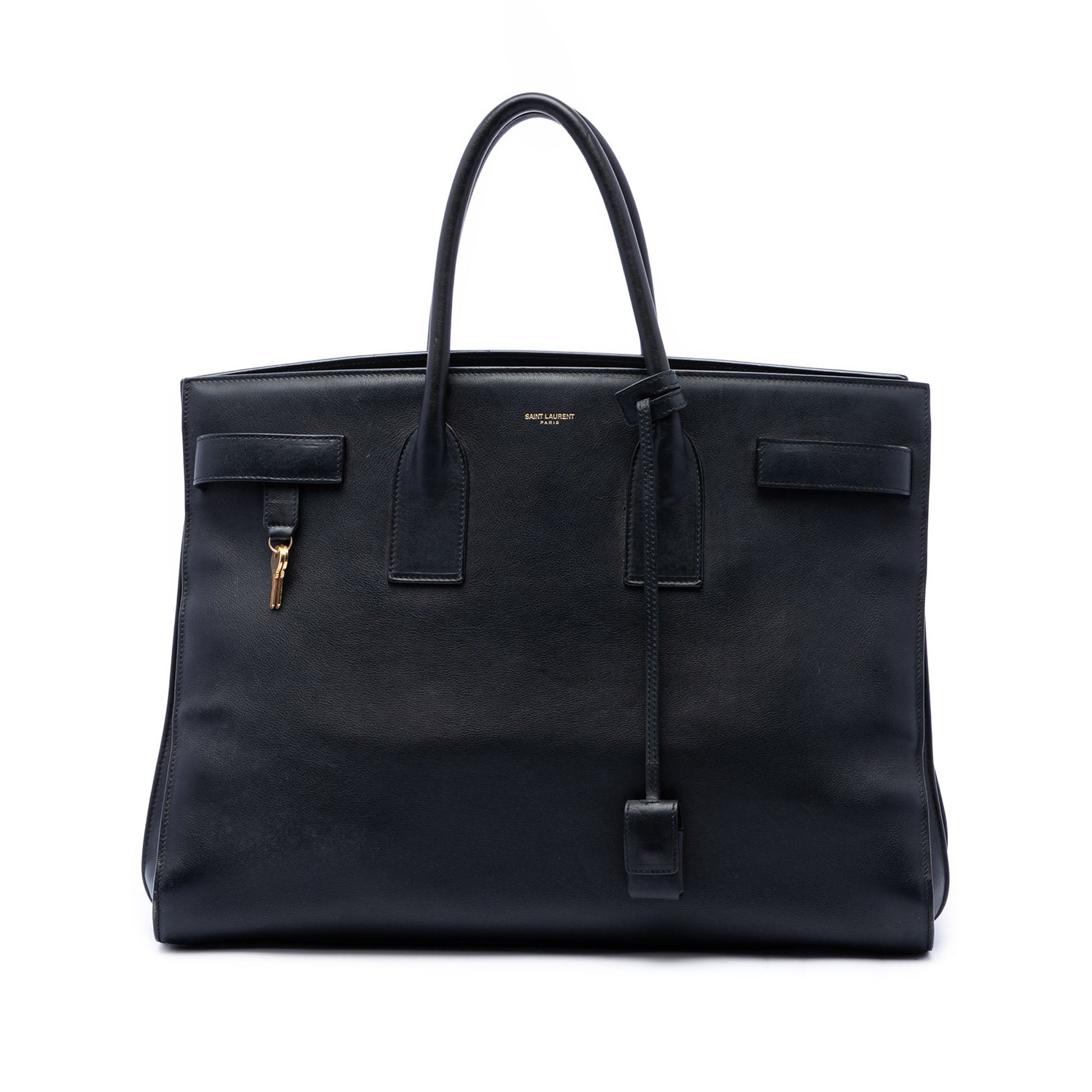 Saint Laurent Large Soft Calfskin Sac De Jour Satchel