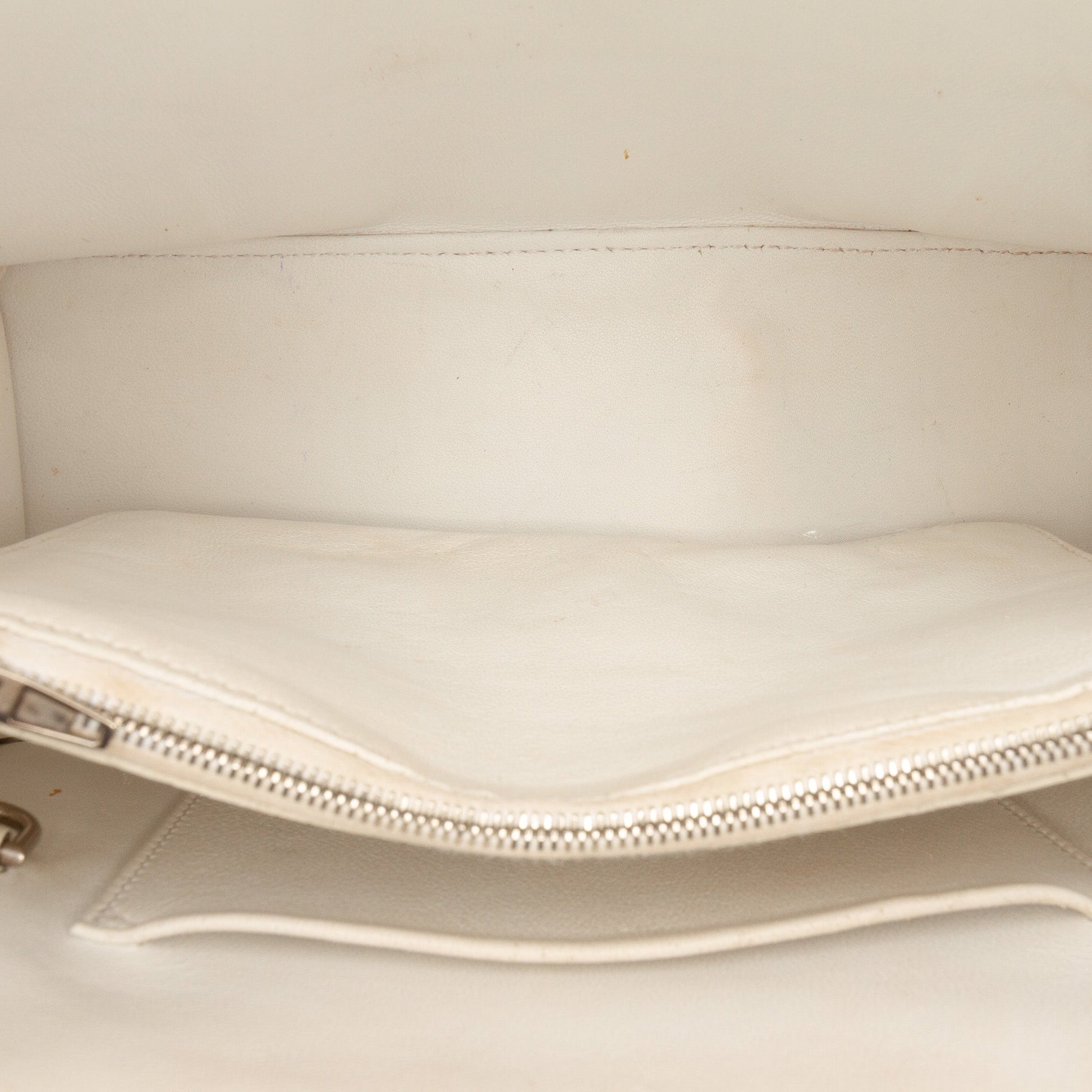 Balenciaga Small Leather Hourglass East West Tote