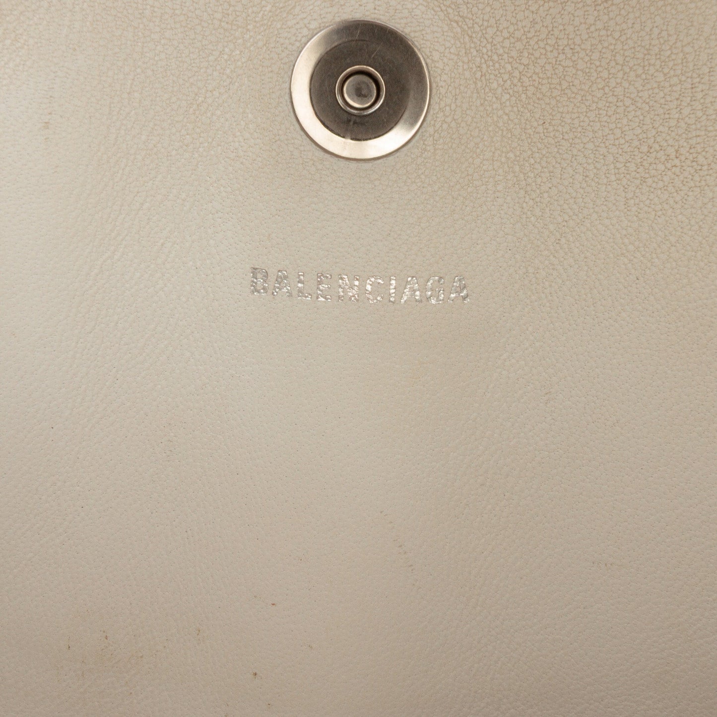 Balenciaga Small Leather Hourglass East West Tote