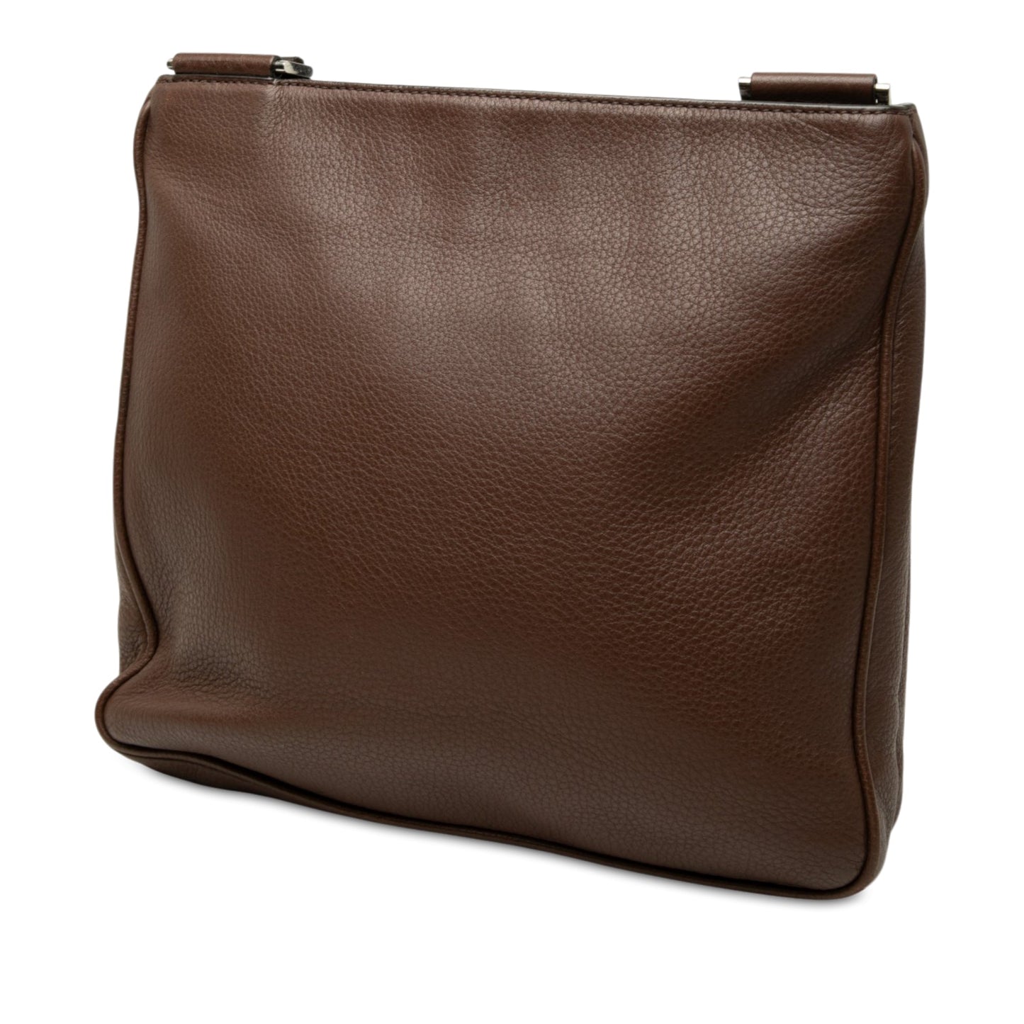 Prada Vitello City Zip Top Crossbody