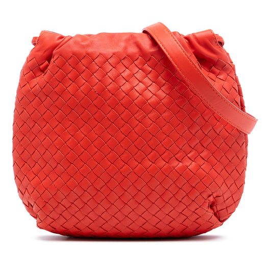 Bottega Veneta Nappa Intrecciato Drawstring Crossbody