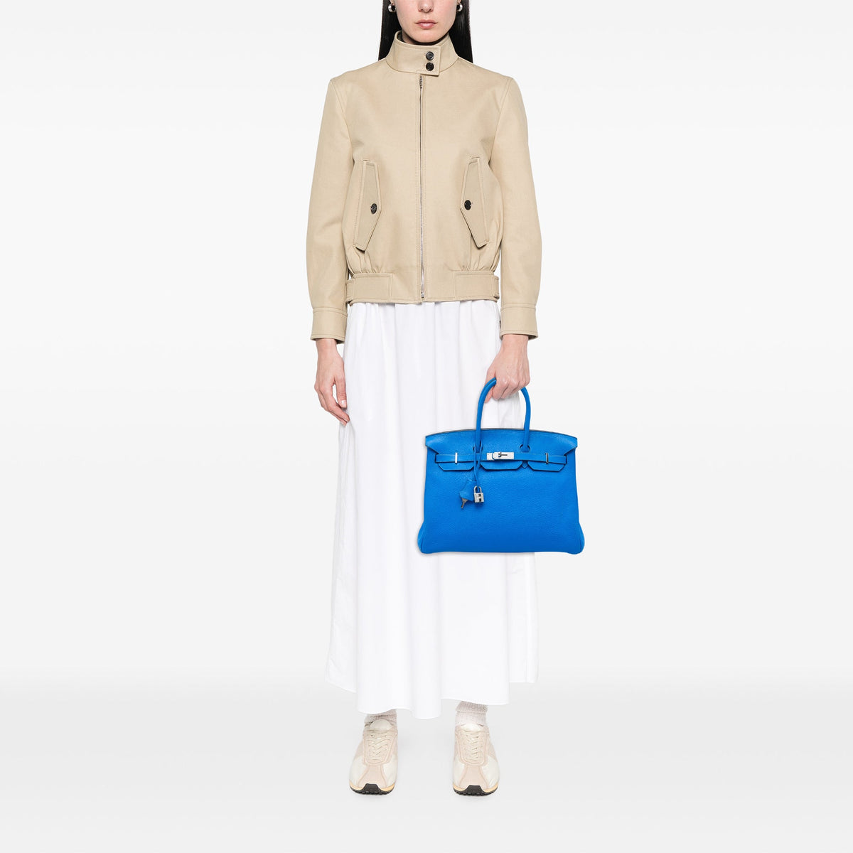 Hermès Togo Birkin Retourne 35 — Blue