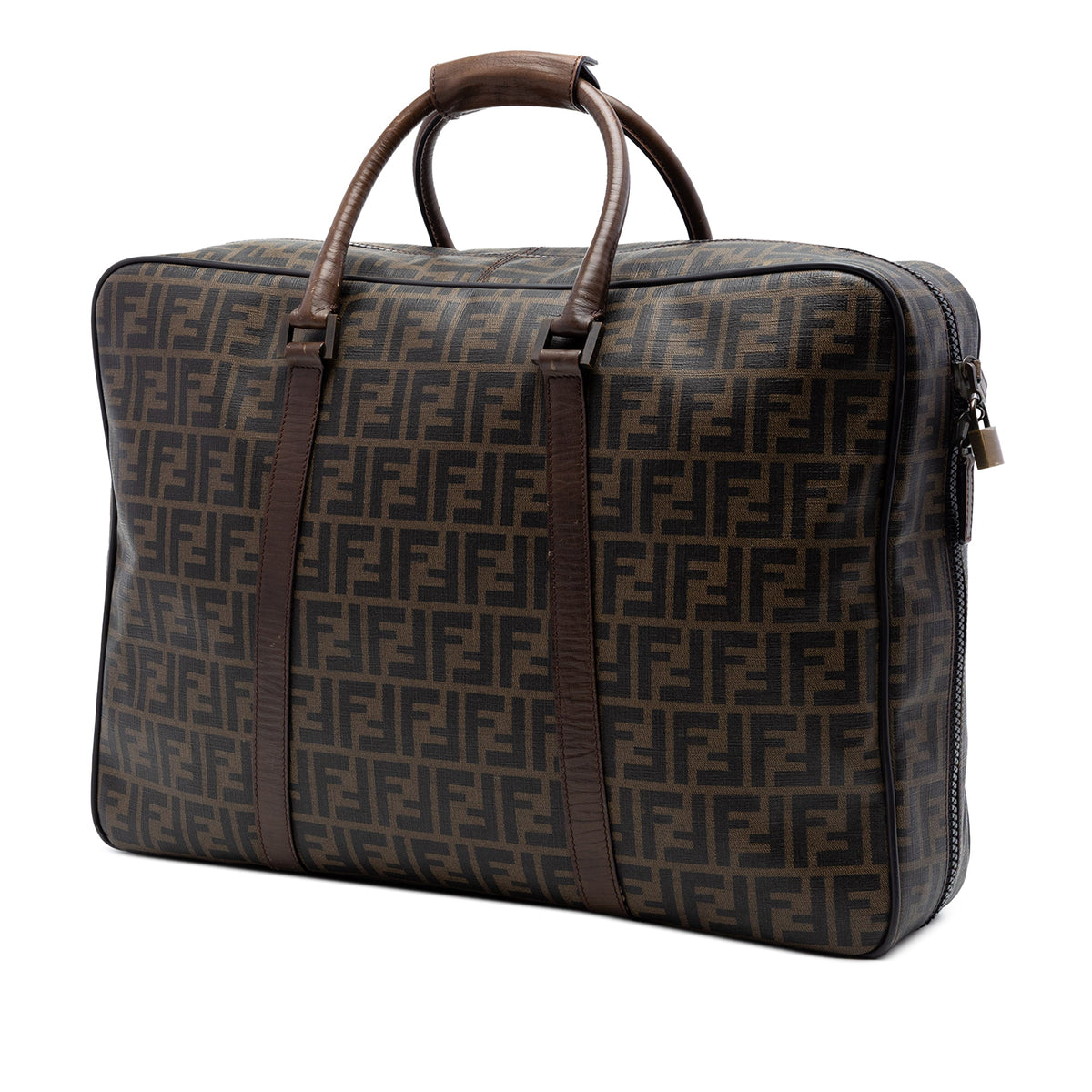 Fendi Zucca Coated Canvas Suitcase