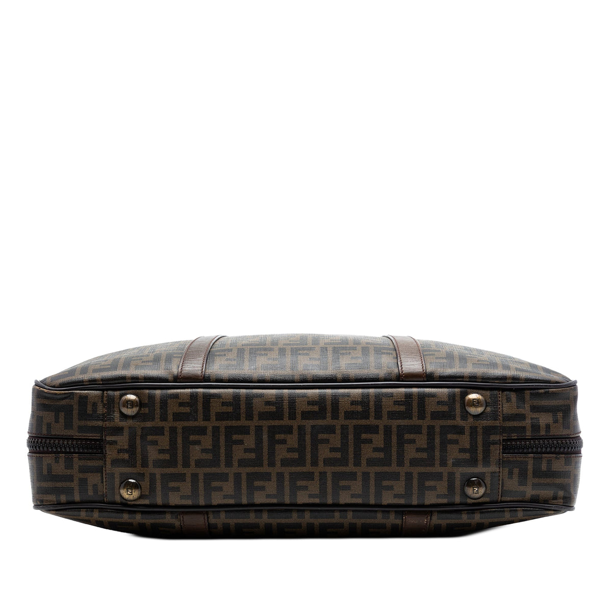 Fendi Zucca Coated Canvas Suitcase