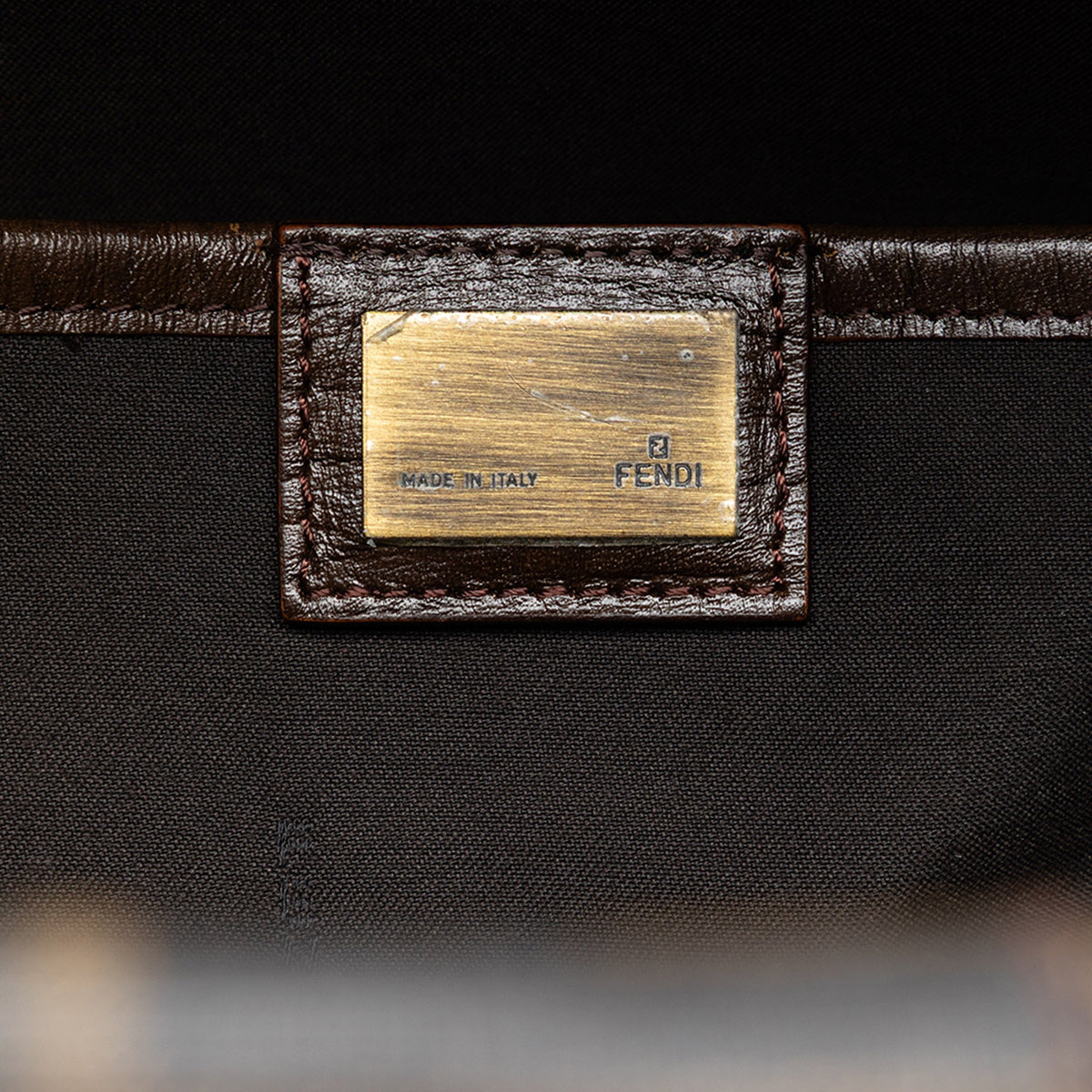Fendi Zucca Coated Canvas Suitcase