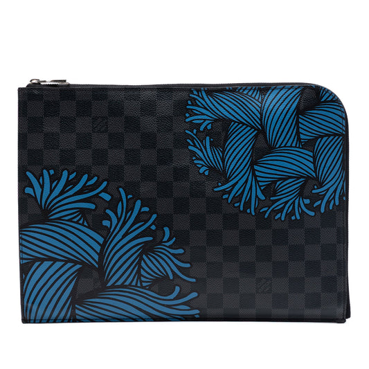 Louis Vuitton Christopher Nemeth Damier Graphite Pochette Jour GM