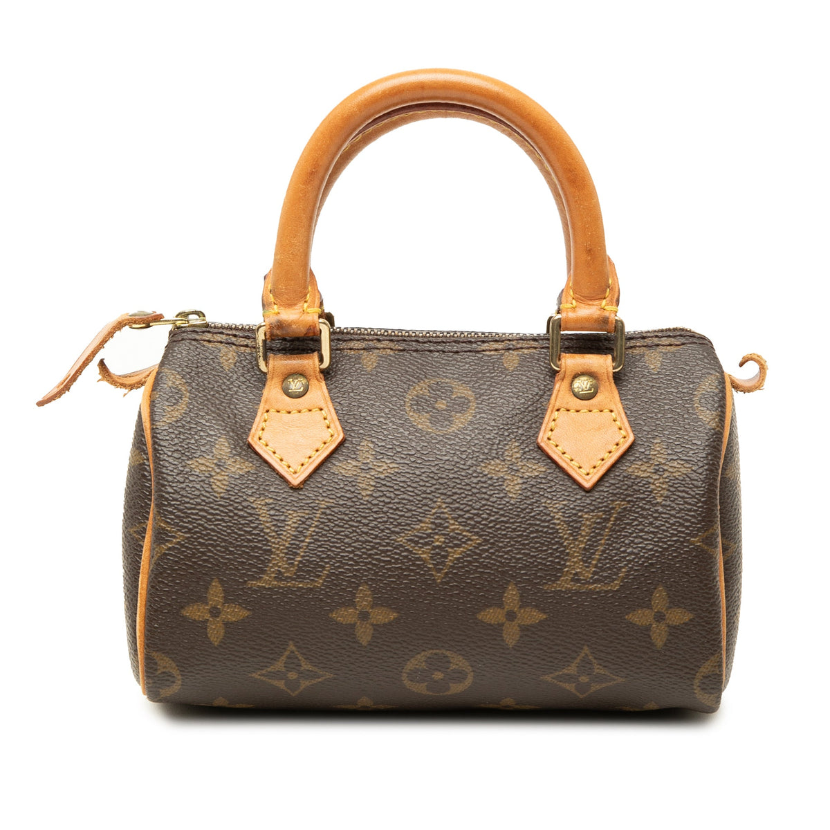 Louis Vuitton Monogram Nano Speedy — Brown