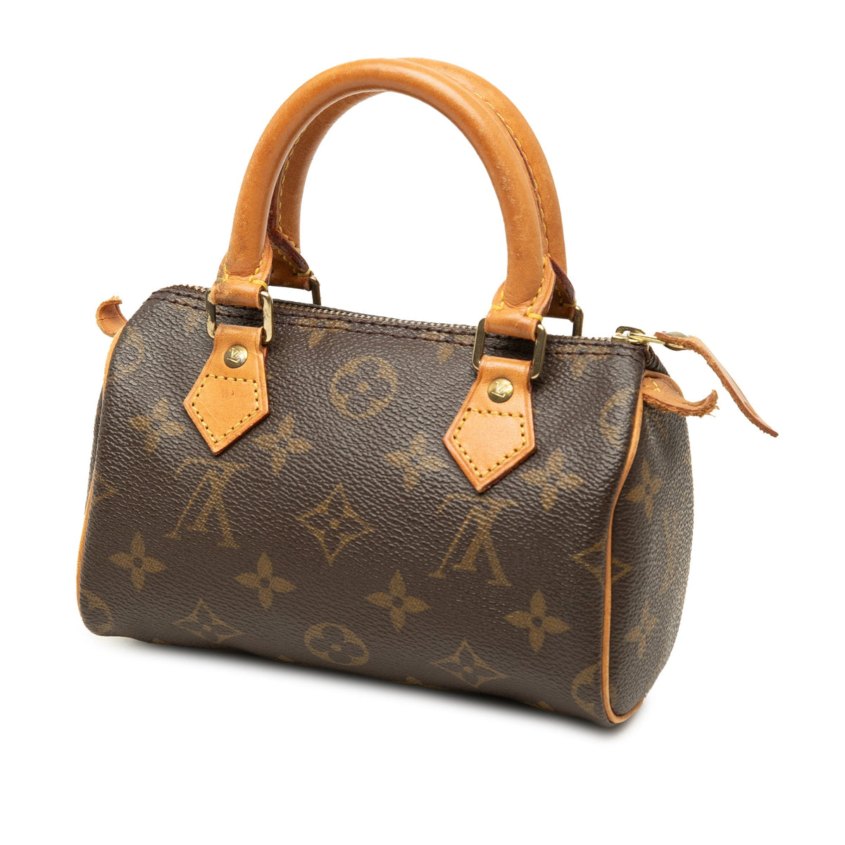 Louis Vuitton Monogram Nano Speedy — Brown