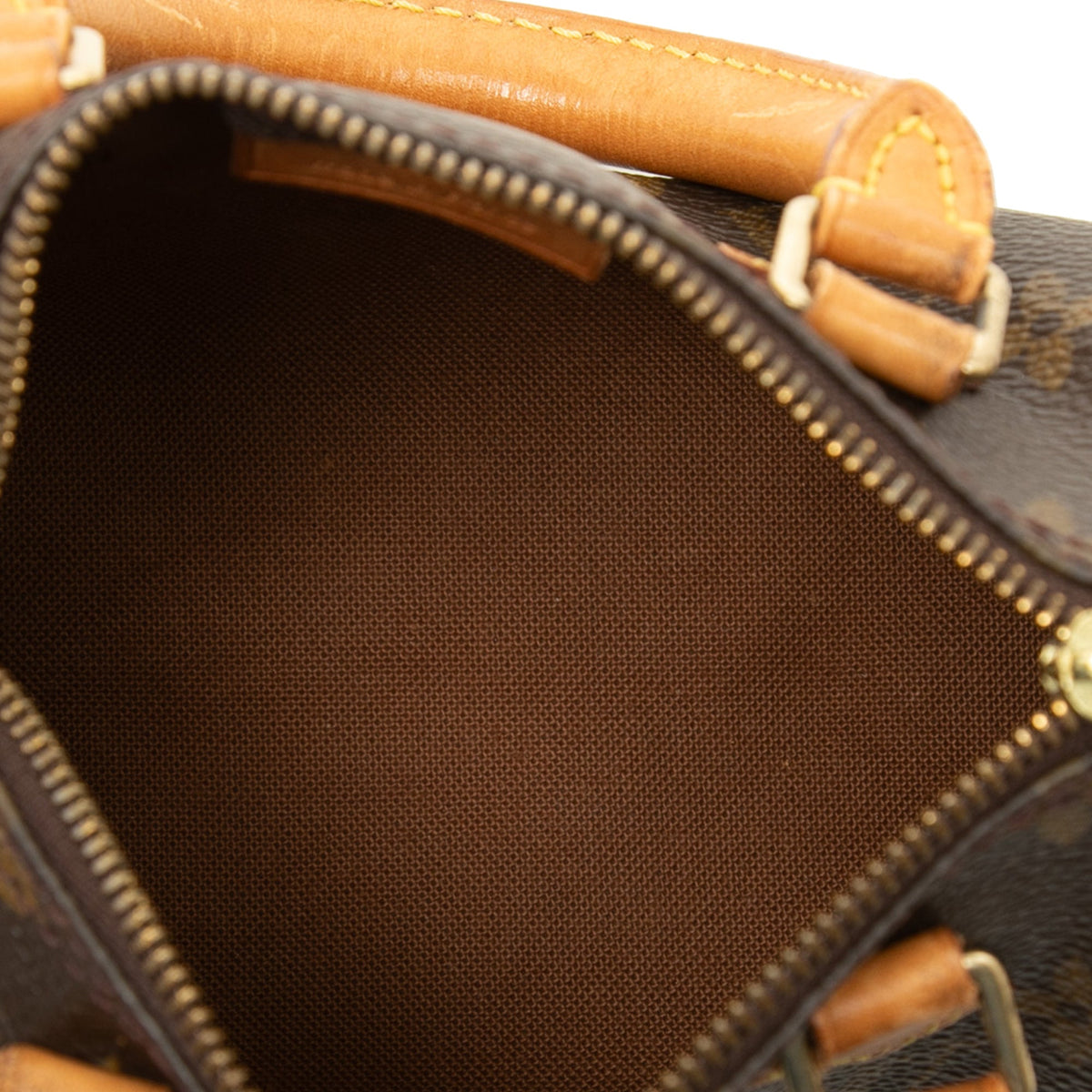 Louis Vuitton Monogram Nano Speedy — Brown