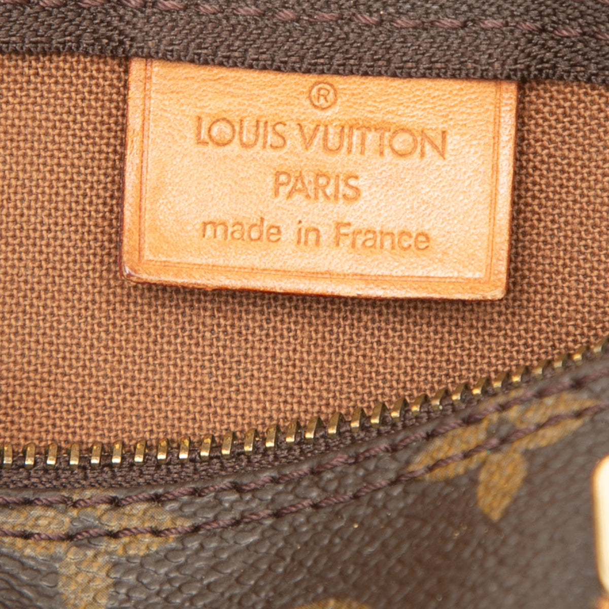 Louis Vuitton Monogram Nano Speedy — Brown