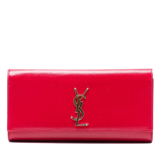 Grain de Poudre Monogram Cassandre Clutch