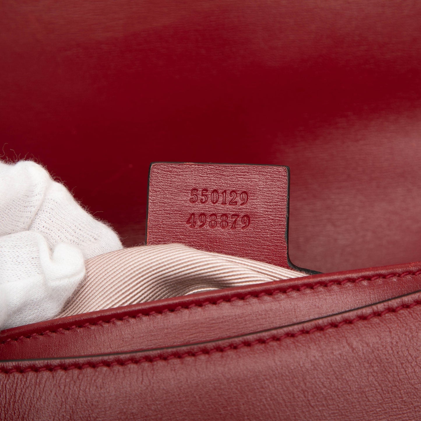 Gucci Small Bicolor Leather Arli Crossbody