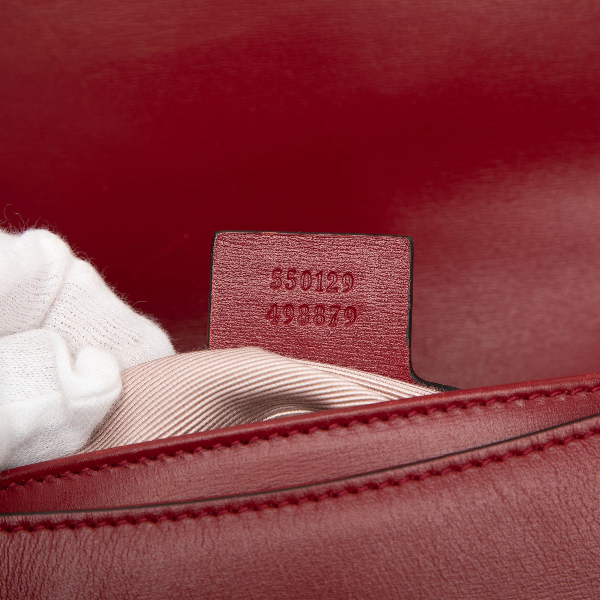 Gucci Small Bicolor Leather Arli Crossbody