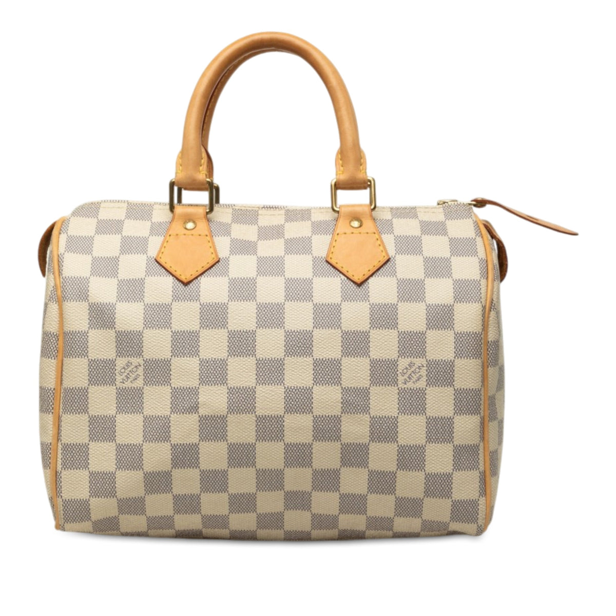 Louis Vuitton Damier Azur Speedy 25 — White