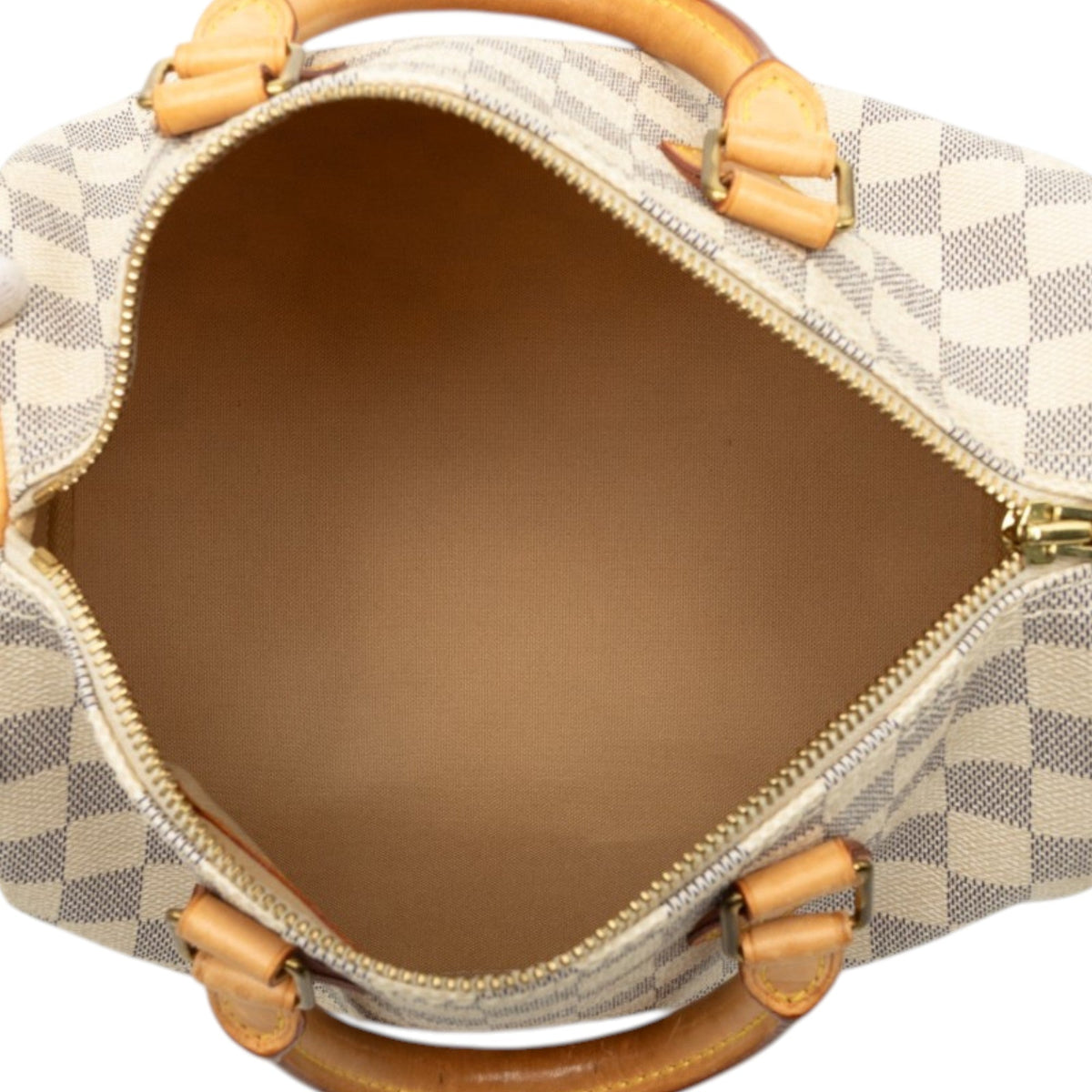 Louis Vuitton Damier Azur Speedy 25 — White