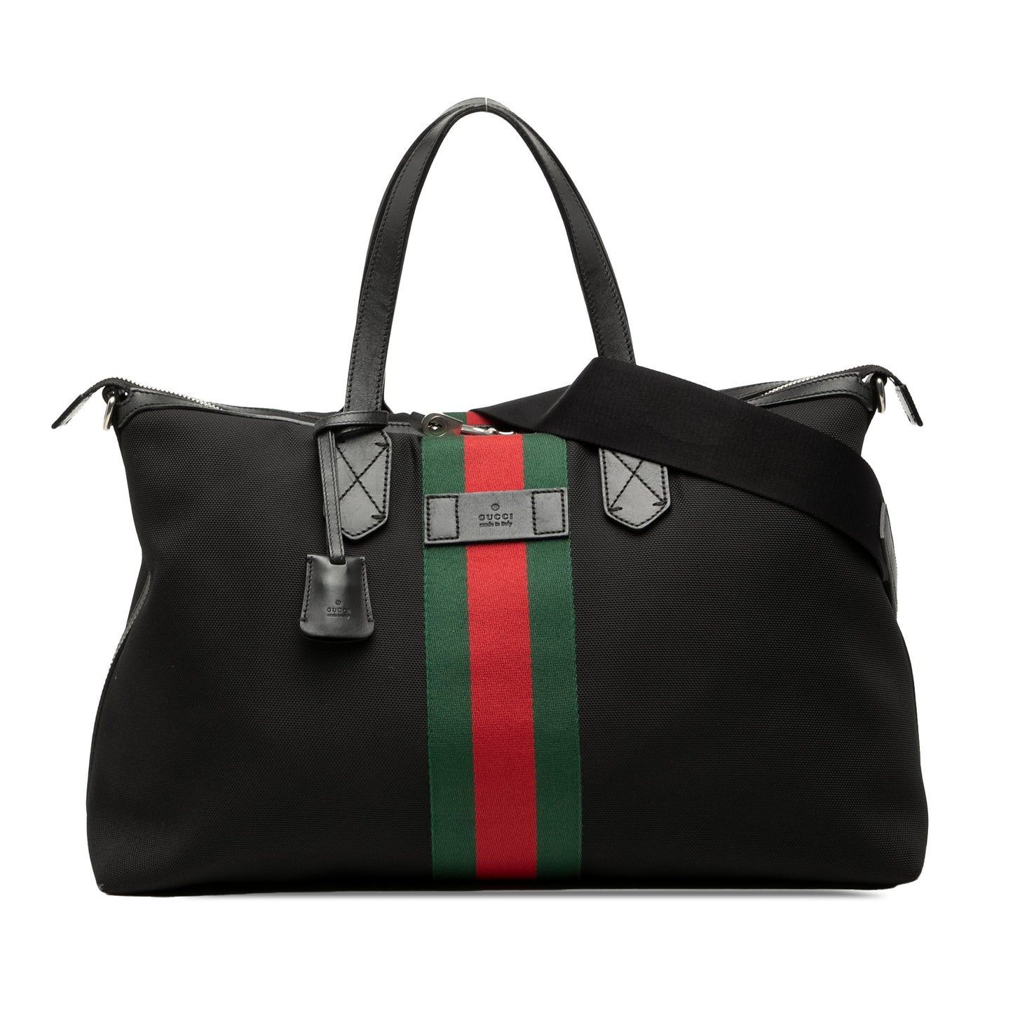 Gucci Techno Canvas Web Travel Bag