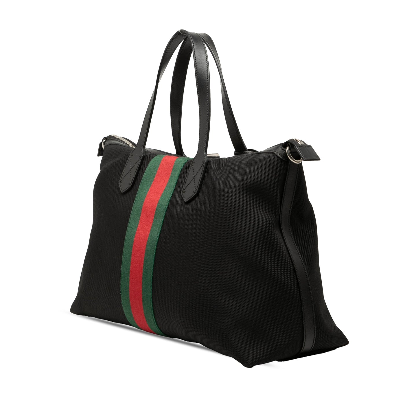 Gucci Techno Canvas Web Travel Bag