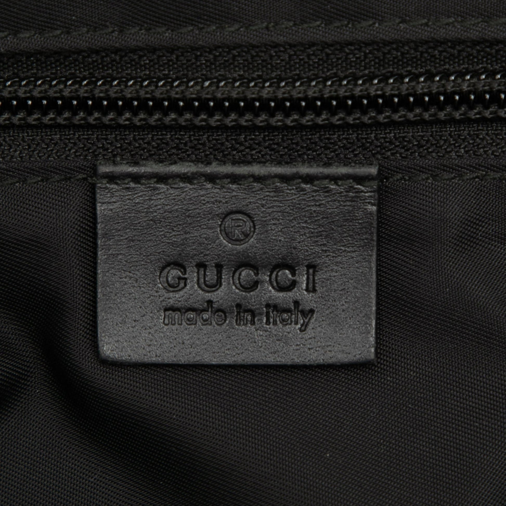 Gucci Techno Canvas Web Travel Bag
