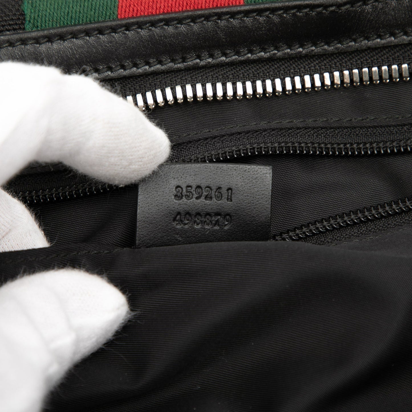 Gucci Techno Canvas Web Travel Bag