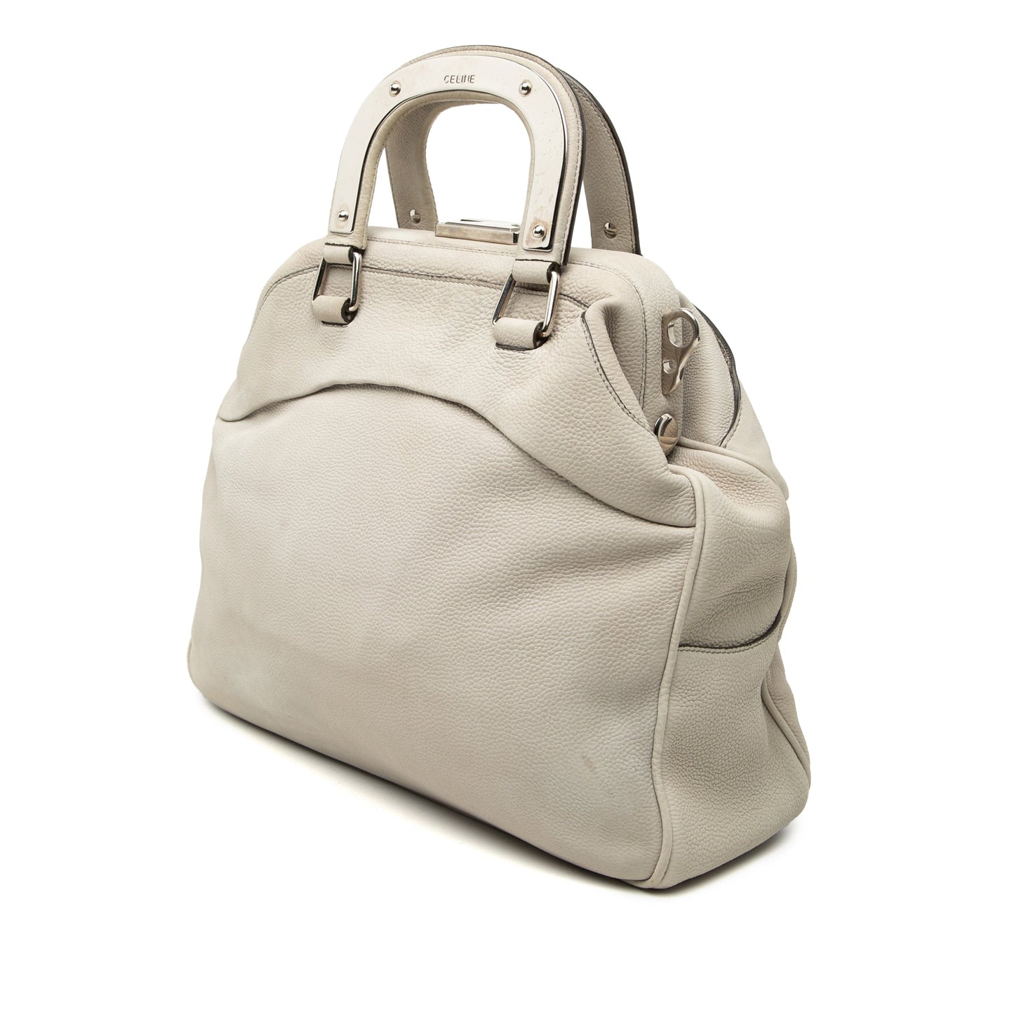 Celine Grained Calfskin Soft Frame Doctor Bag