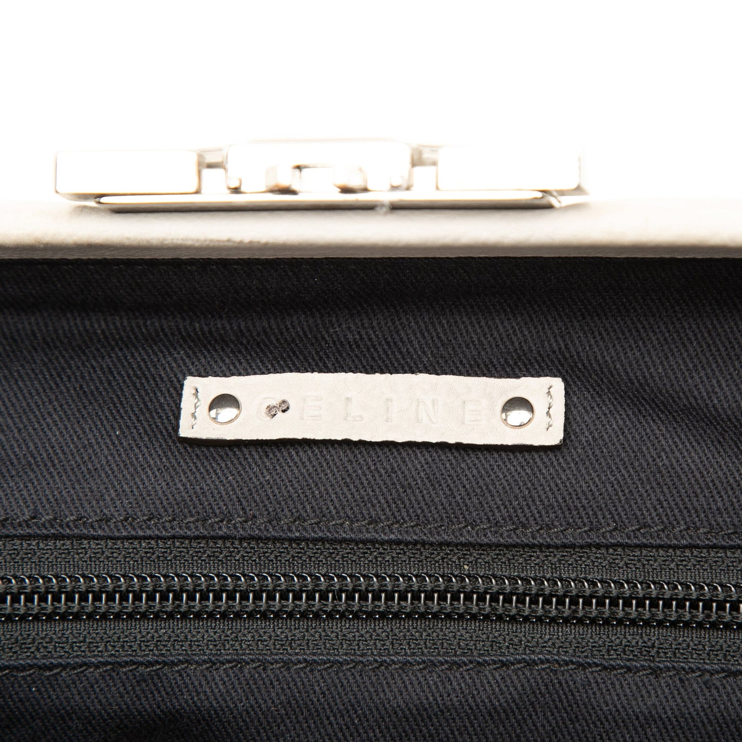 Celine Grained Calfskin Soft Frame Doctor Bag