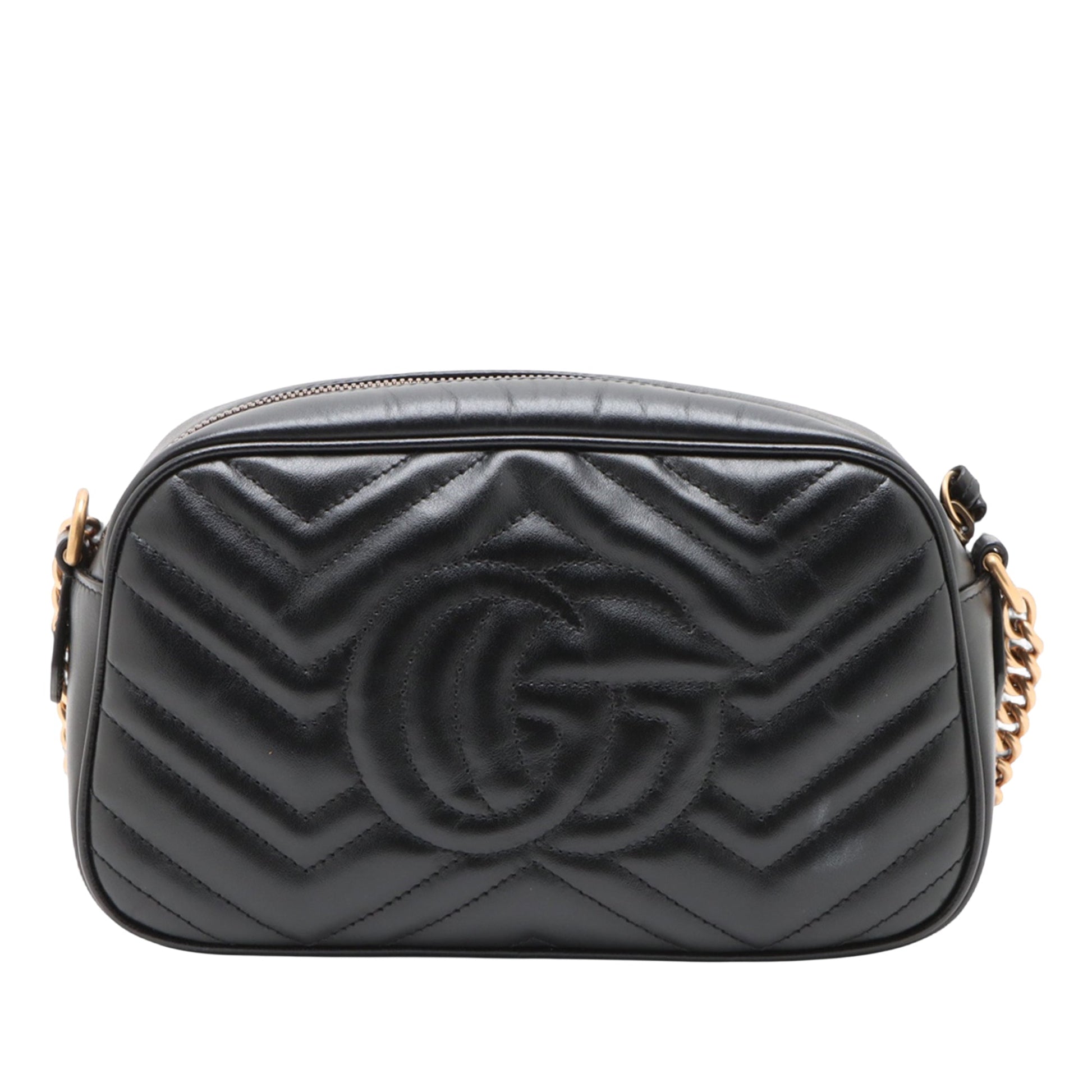 Gucci Small GG Marmont Matelasse Calfskin Crossbody