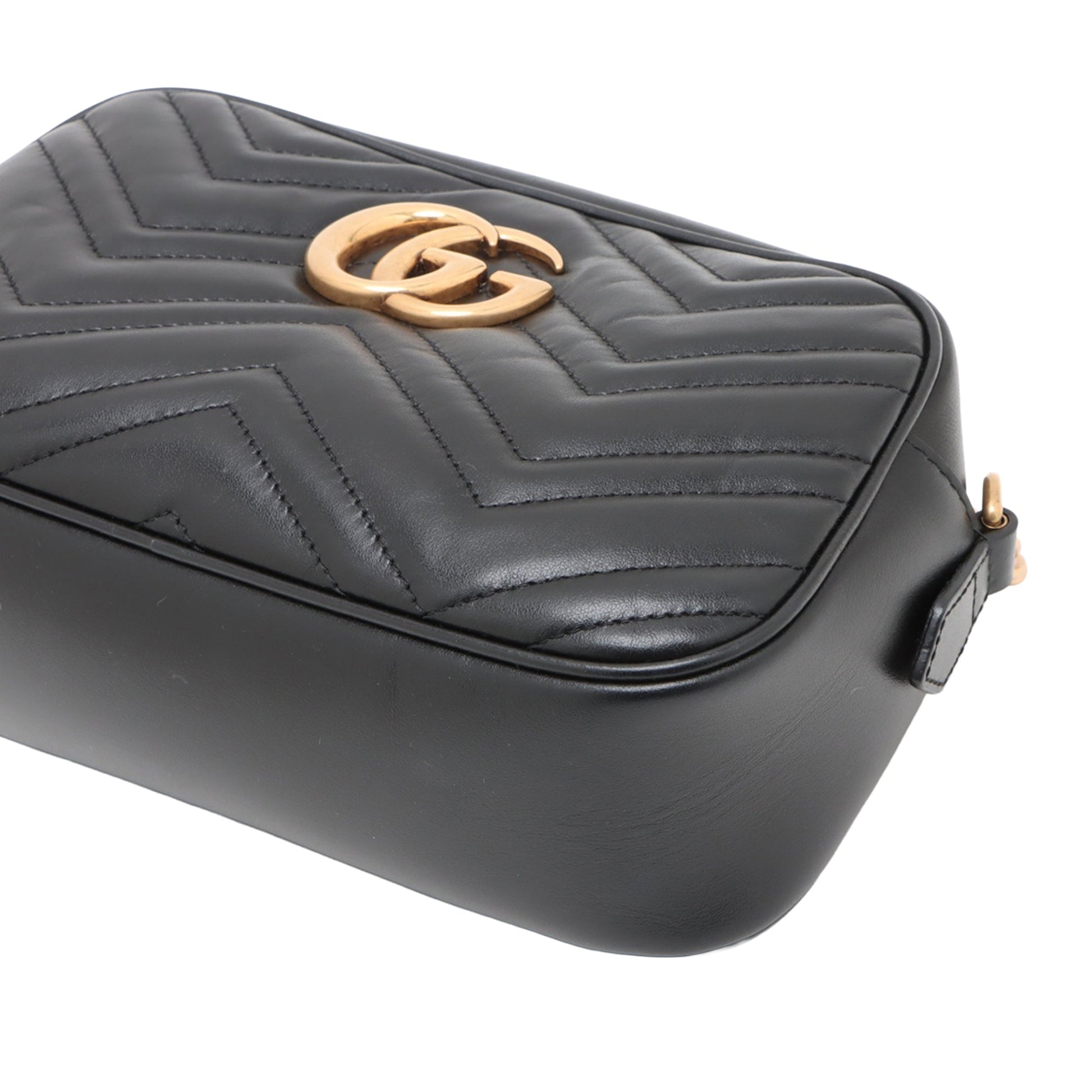 Gucci Small GG Marmont Matelasse Calfskin Crossbody